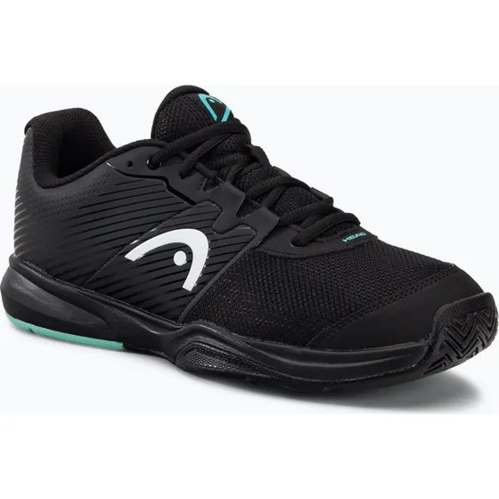 HEAD Revolt Court Scarpe da Tennis Uomo Nero/Teal