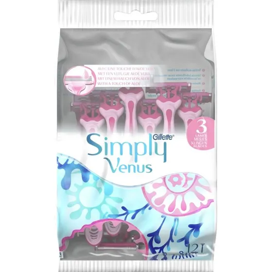 Gillette Venus Simply Rasoi Monouso 12 Pezzi