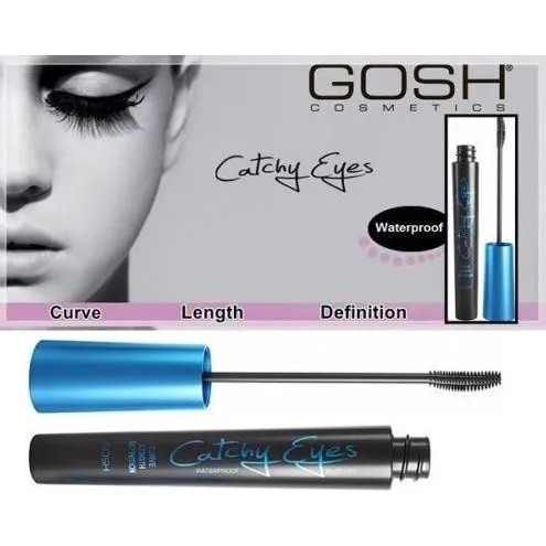 Gosh Catchy Eyes Mascara Impermeabile Nero 8ml