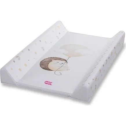 OKBABY Fluffy Materassino Fasciatoio 80x50 cm Bianco