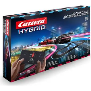 Carrera Hybrid Devil Drivers - Pista 6,09 m con Porsche 911 GT3 R Rosso e Nero