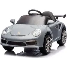 Porsche Ruf Small 12V Grigia Elettrica Bambini con Telecomando