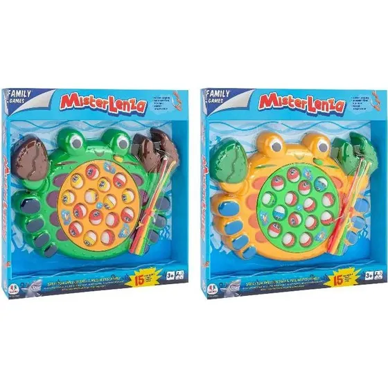 Globo Gioco Pesca Mister Lenza 38097 con 15 Pesci