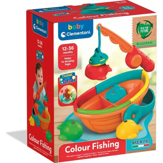 Clementoni Colour Fishing 12-36 mesi