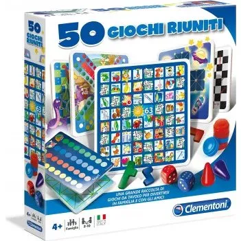 Clementoni 50 Giochi Riuniti