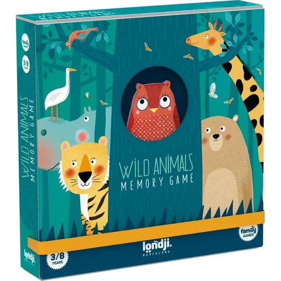 Londji Wild Animals Memory Game