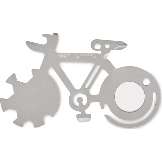 BITOOL Multi-tool in acciaio inox 11 in 1 argento opaco