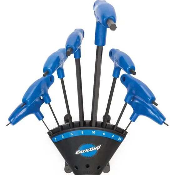 Park Tool PH-1 Set Chiavi a Brugola a T, 8 Misure