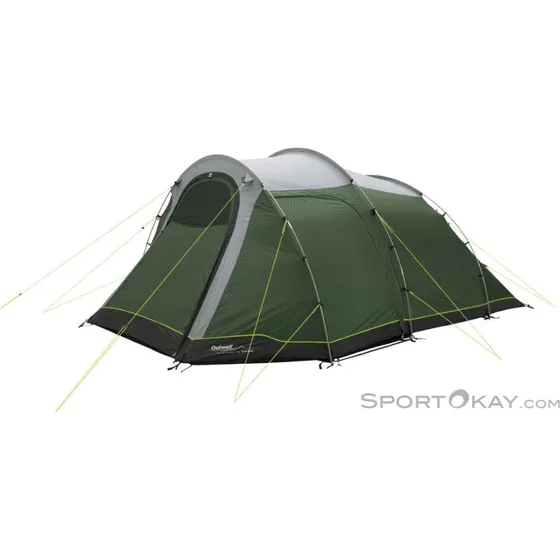 Outwell Earth 5 Plus Tenda a Tunnel per 5 Persone Verde Scuro