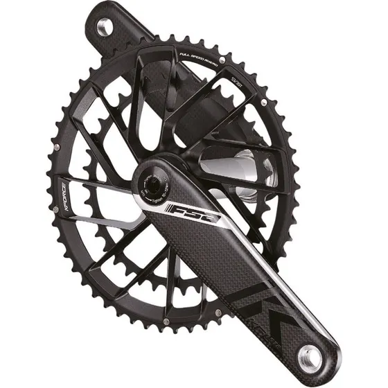 FSA Guarnitura K-Force Team Edition 52/36, 167,5 mm, Nero