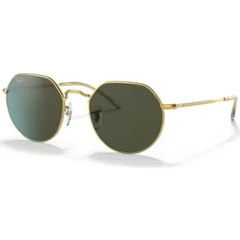 Ray-Ban Jack RB3565 51 Oro Verde Classic