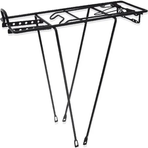 MV-TEK Portapacchi Posteriore 28" Nero