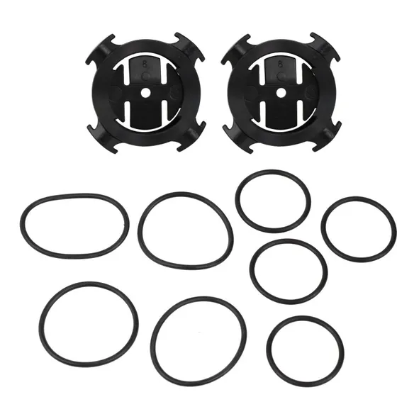 Garmin Supporto per Ciclocomputer Edge 90° Nero