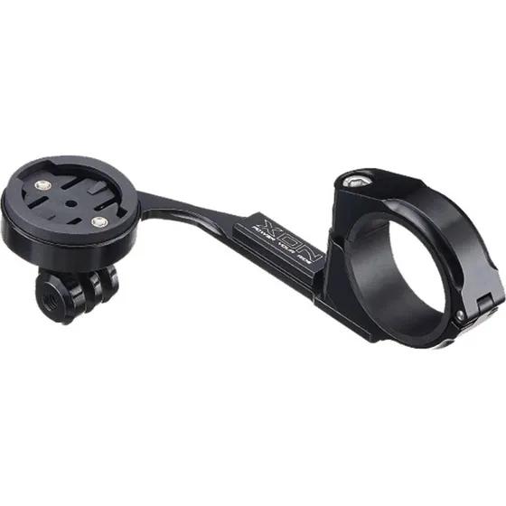 Xon Alloy Staffa Manubrio Frontale per Garmin Edge + GoPro