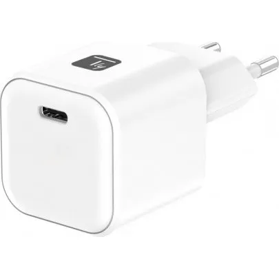 Techly Alimentatore GaN 45W USB-C Bianco
