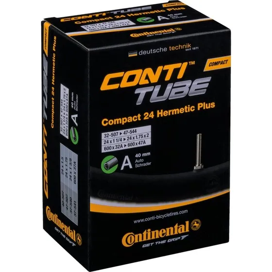 Continental Camera d'Aria Compact 24 Hermetic Plus 24x1 1/4-1.75