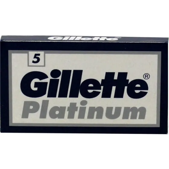 Gillette Platinum Lamette da Barba 5 pz