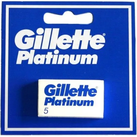 Gillette Platinum Ricambio Lamette 5 Pz