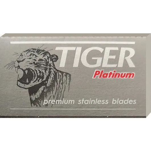 Tiger Platinum Lamette Da Barba 5 pz