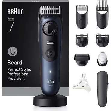 Braun BeardTrimmer 7 BT7540 Blu/Nero