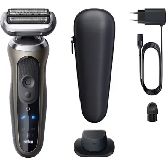 Braun Series 7 72-C1200s Rasoio Elettrico Grigio/Nero