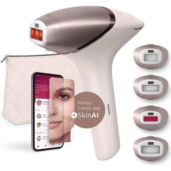 Philips Lumea Series 9900 IPL con SkinAI e SenseIQ