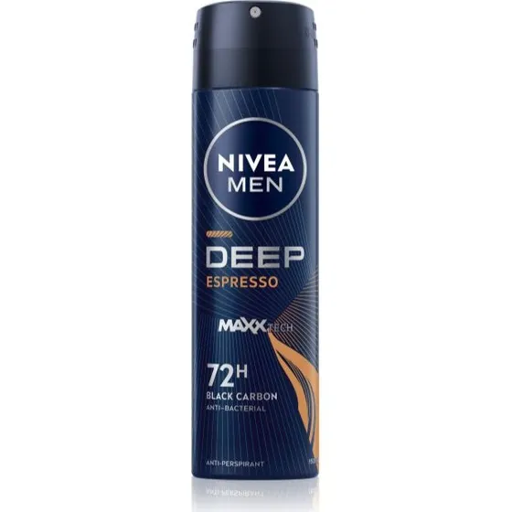 Nivea Deep Espresso Antitraspirante Spray Uomo 150 ml