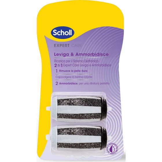 Scholl ExpertCare Leviga e Ammorbidisce - 2 Ricariche