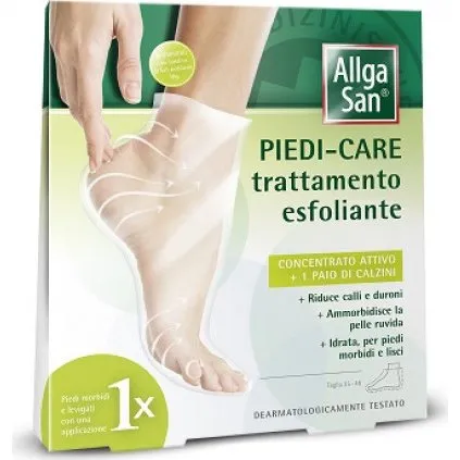 Allga San Piedi Care Trattamento Esfoliante 2 Buste 20 ml