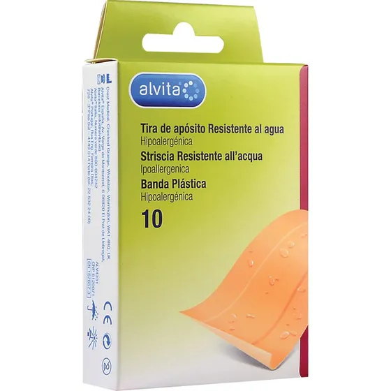 Alvita Cerotto Impermeabile 10x6cm 10 Pezzi