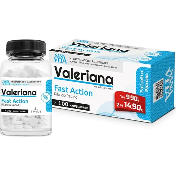 Faipa Cosmetics Sanavita Valeriana 100 Compresse
