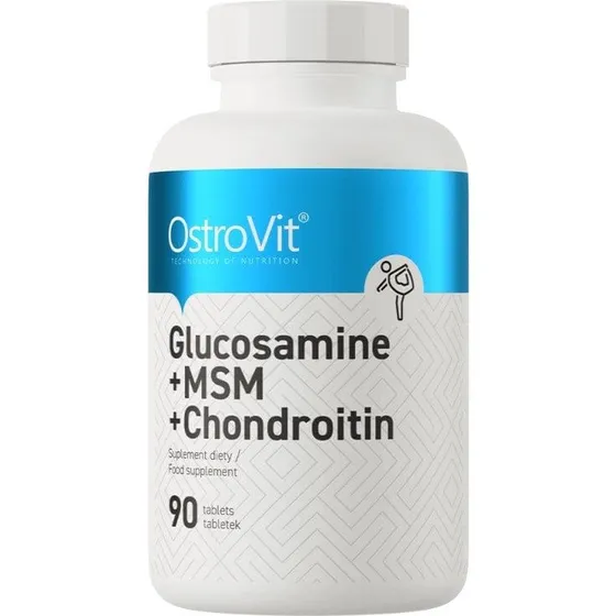 Ostrovit Glucosamina + MSM + Condroitina 90cpr