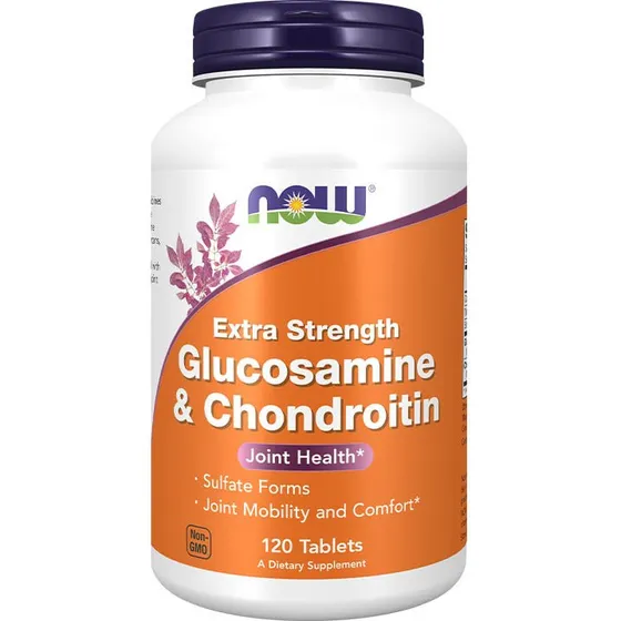 Now Foods Glucosamina & Chondroitin 120 Compresse