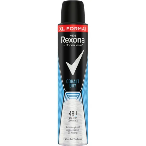 Rexona Cobalt Dry Uomo Antitraspirante Spray 200 ml