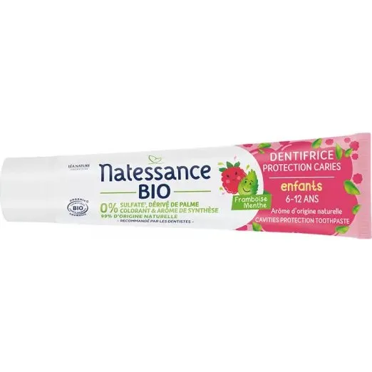 Natessance Dentifricio Bambini 6-12 Anni Biologico 75 ml