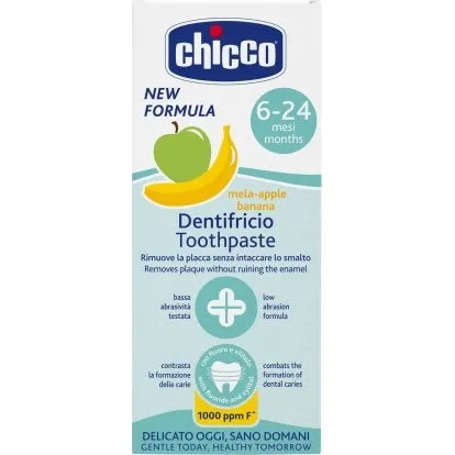 Chicco Dentifricio Mela-Banana 6m+ 50ml