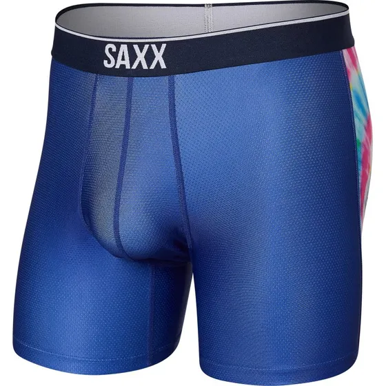 SAXX VOLT Boxer Brief Traspirante Flamingo Bay-M, Taglia M