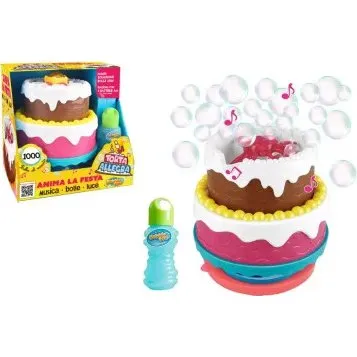 Torta Allegra Spara Bolle Luci e Musica