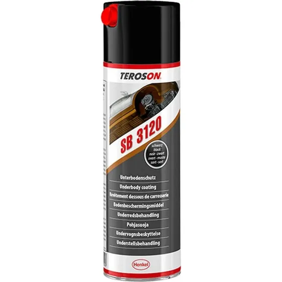 Teroson SB 3120 Spray Protettivo Sottoscocca Nero 500 ml
