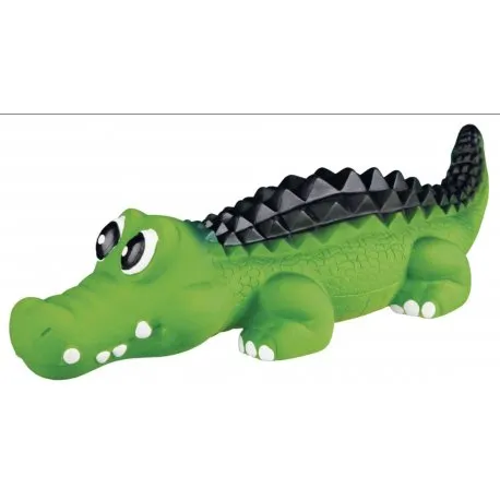 Trixie Coccodrillo in Latex 33 cm con Squittio