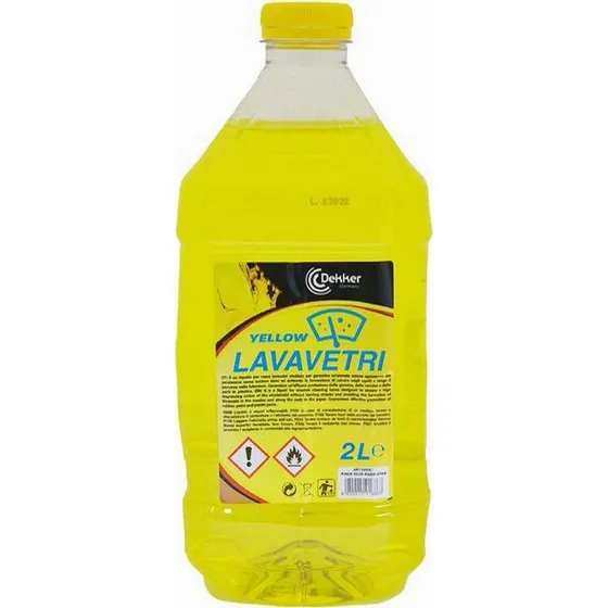 Yellow Liquido Lavavetri 2lt Detergente Vetri Auto