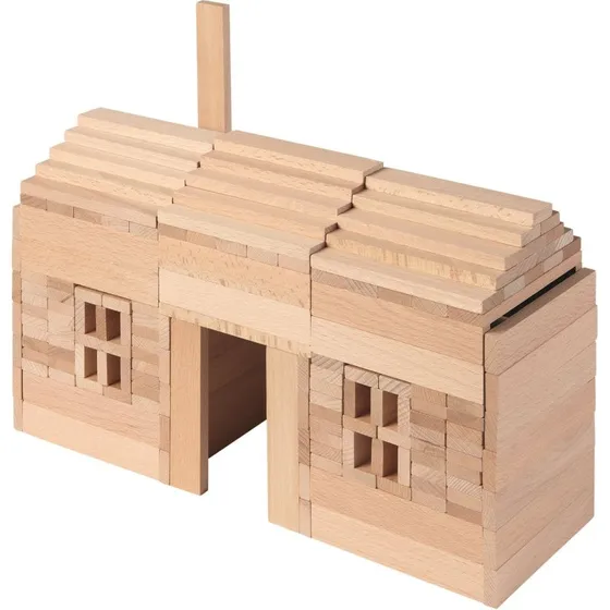 Goki Nature Set Costruzioni in Legno 200 Pezzi