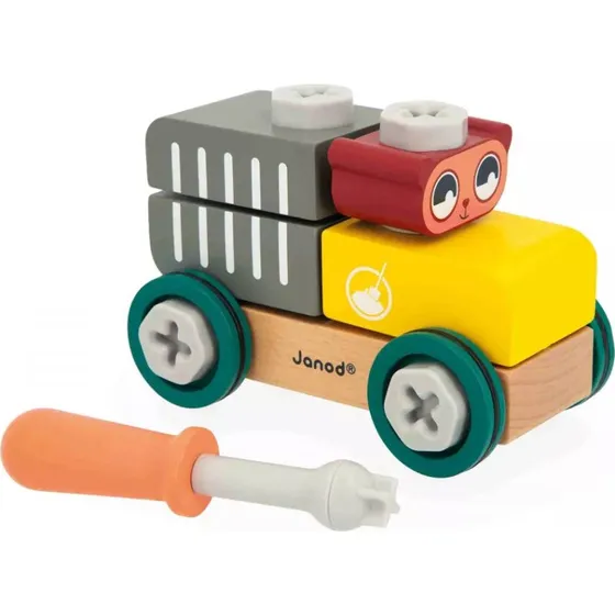 Janod Brico Kids Orso Auto in Legno