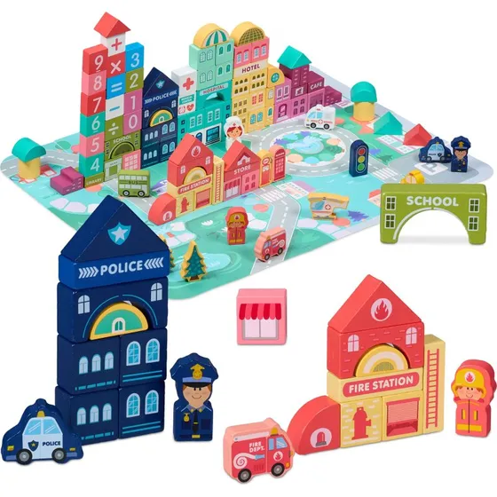 Lego City Costruzioni Legno 3+