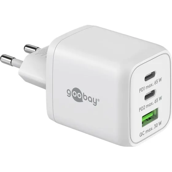 Goobay C PD 45W Nano Caricatore 65W Bianco