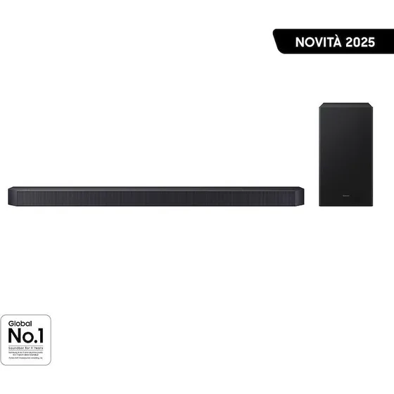 Samsung Q600F Soundbar 3.1.2 canali Nero Titan Black