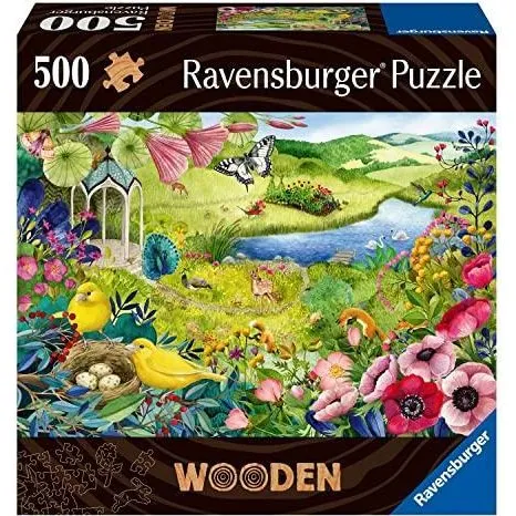 Ravensburger Garden Puzzle Legno 500 Pezzi
