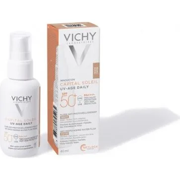 Vichy Capital Soleil UV-Age Daily SPF50+ Fluido Colorato 40 ml