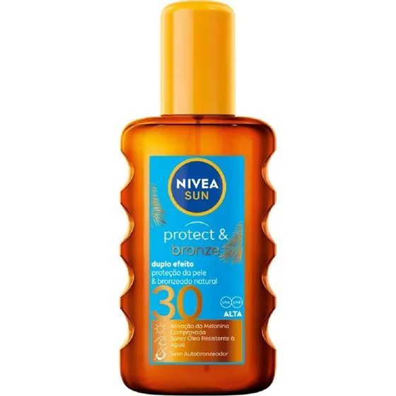 Nivea Sun Protect & Bronze Oil Spray SPF30 200ml