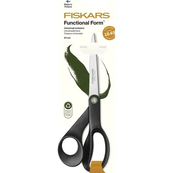 Fiskars Forbici Universali 21 cm Rinnova Ecologiche